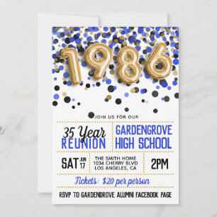 Invitation Réunion des anciens du lycée et de l'université de