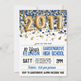 Invitation Réunion du lycée de 2011