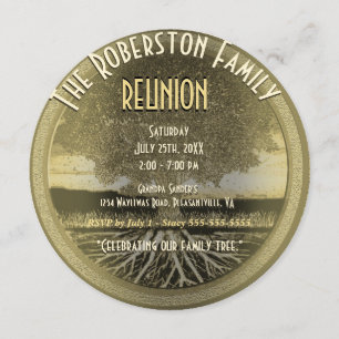 Invitation Réunion familiale