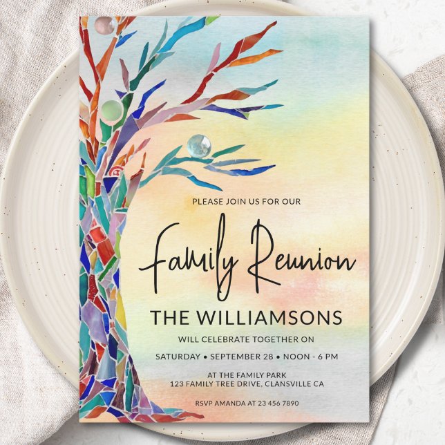 Invitation Réunion familiale (Créateur téléchargé)