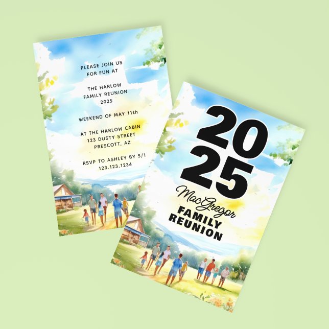 Invitation Réunion familiale (Créateur téléchargé)