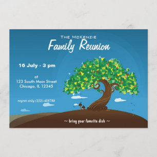 Invitation Réunion familiale