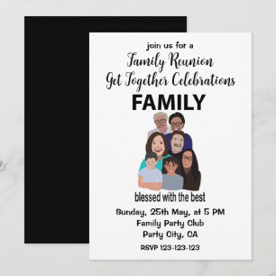 Invitation Reunion Famille Reunion