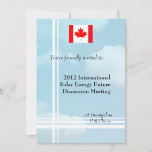 Invitation Réunion internationale d'affaires professionnelles