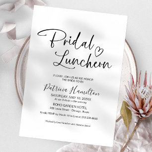 Invitation Réunion minimaliste de mariage