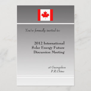 Invitation réunion professionnelle internationale d'affaires