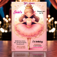 rêve rose Tutu chic filles Ballerina 1er anniversa