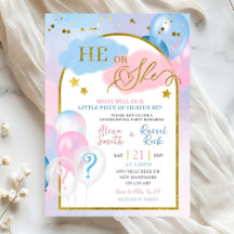 Révélation du sexe Rose Bleu Petit Morceau de Ciel