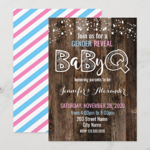 Invitation Révéler le genre BaByQ