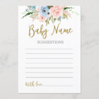 Révéler le genre Suggestions de nom de bébé