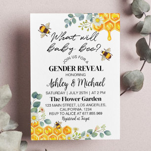 Invitation Révéler Le Sexe Des Abeilles Lui Ou Elle