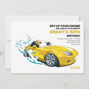 Invitation Revenez sur l'invitation d'anniversaire de votre m