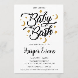 Invitation Rêver des étoiles et des lunes