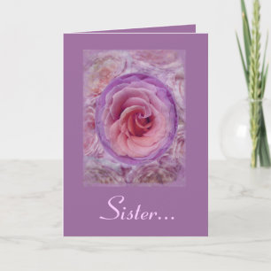 Invitation Rêves roses - SOEUR serez-vous ma domestique