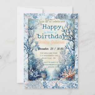 Invitation Rêves sous la mer