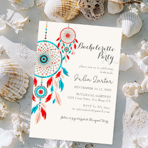 Invitation Rêveuse tribale Bachelorette