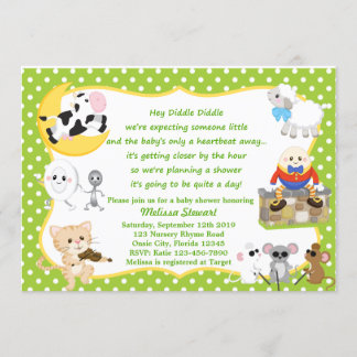 Invitation Rhyme des infirmières
