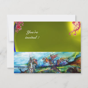 INVITATION RIDERS DANS LA TEMPÊTE JAUNE JAUNE JAUNE