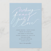 Rien De Fancy Just Love Modern Script Mariage