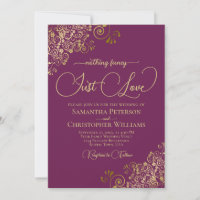 Rien de fantaisie Juste Amour Magenta & Gold Maria