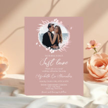 Rien de fantaisie Juste Amour Photo Mariage rose