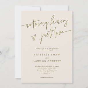 Invitation Rien de fantaisiste, juste un amour minimaliste po