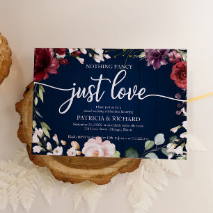 Invitation Rien de Fantastique Juste Amour Mariage Bordeaux B