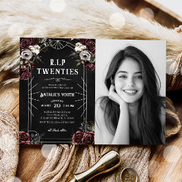 Invitation RIP Années 30e anniversaire Mort à ma jeunesse