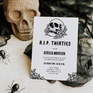 Invitation RIP Trente 40e anniversaire
