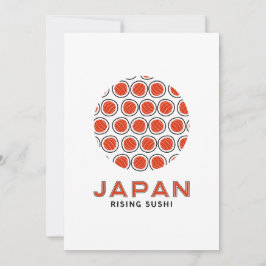 Invitation Rising Sushi