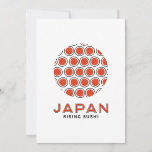 Invitation Rising Sushi