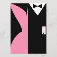 Robe de cocktail rose et noir Soirée dînatoire