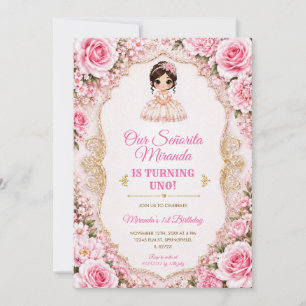 Invitation Robe de fête mexicaine de première année Señorita 