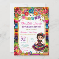 Robe mexicaine de Señorita fille mignonne pour 5èm