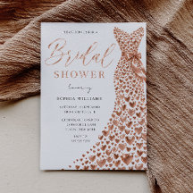 Robe Rose Gold Mariage Fête Digital ou Imprimé