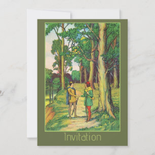 Invitation Robin des Bois et Petit Jean 