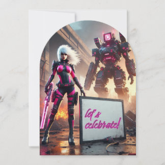 Invitation Robot Hero