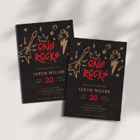 Rock and Roll Metal pour enfants 1er anniversaire