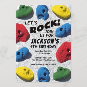 Invitation Rock ! Escalade Kid's Rock