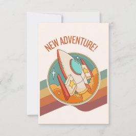Invitation rocketship nouvelle aventure