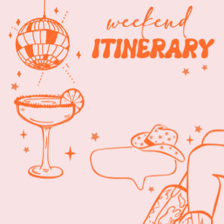 Invitation Rodéo Disco de Cowgirl Week-end d'enterrement de v