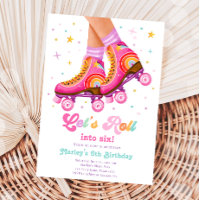 Roller Skate Roulettes Patinage Fille Anniversaire
