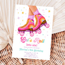 Roller Skate Roulettes Patinage Fille Anniversaire