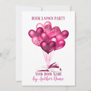 Invitation Romance Book Launch Party