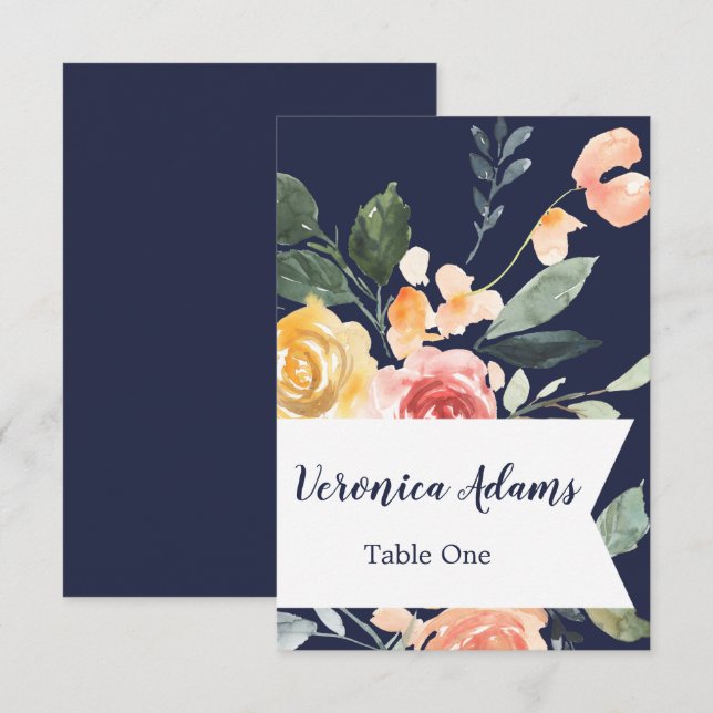 Invitation Romance Désinvolte (Devant / Derrière)