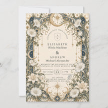 Romantic Celestial Garden Wedding