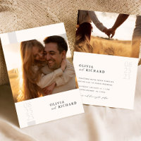 Romantic Rustic Double Mariage photo