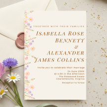 Romantic Watercolor Floral Side Border Pastel