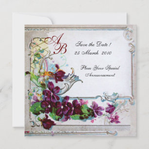 INVITATION ROMANTICA 4 MONOGRAMME 2