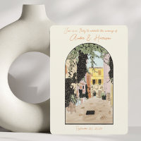 Rome Italie Mariage Enregistrer La Date